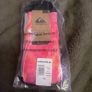NWT- Quick silver crew socks 2 pack